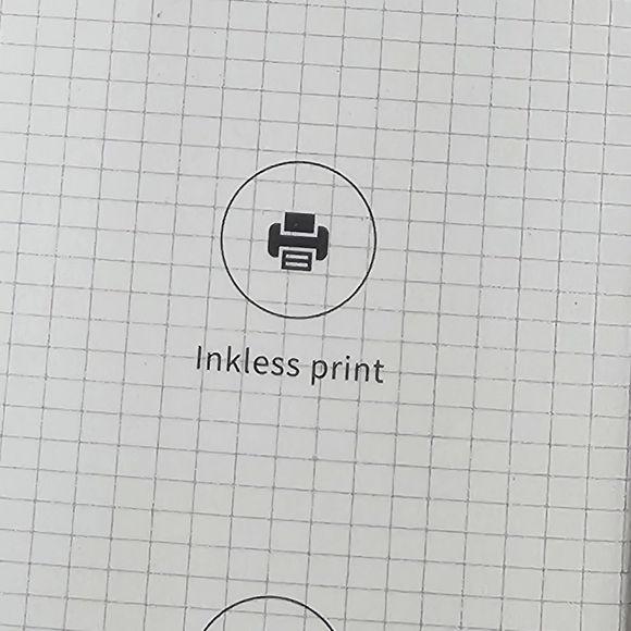 PortableThermal Mini Printer - White With Paper‎ NEW - Picture 5 of 6